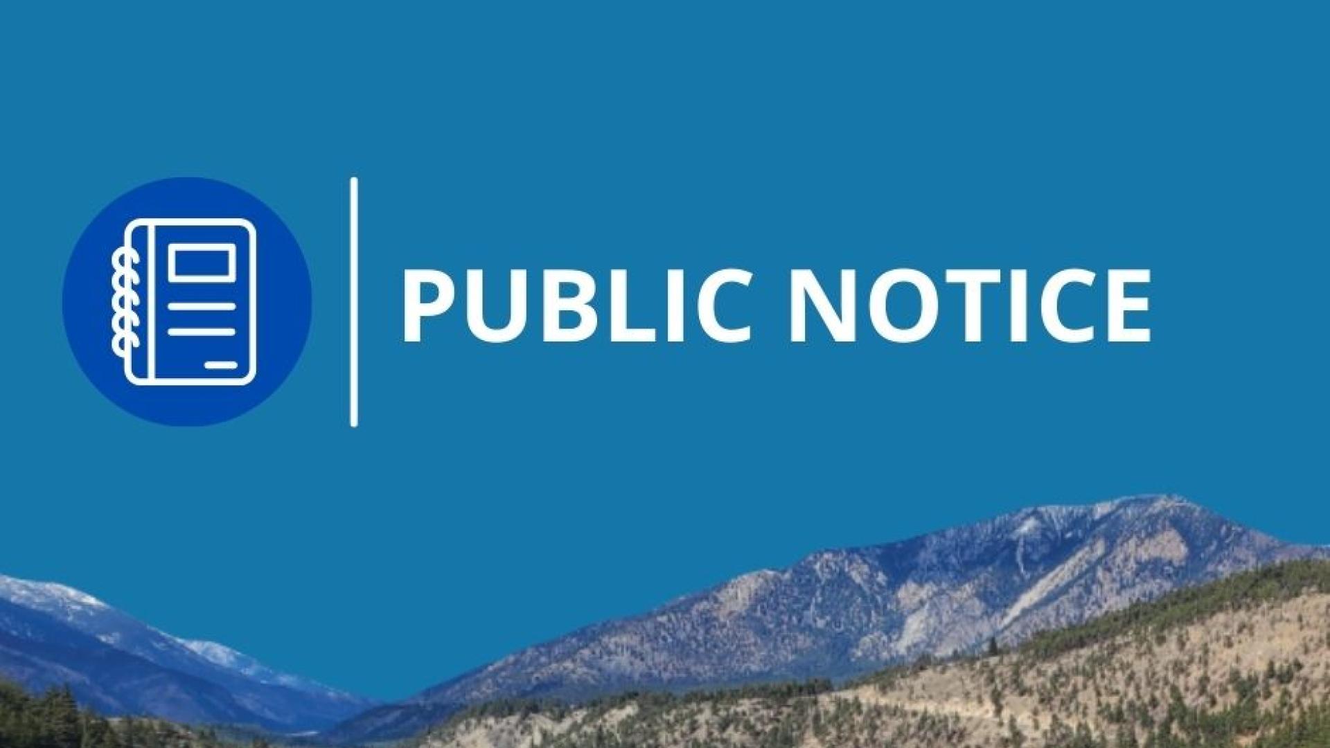 Public notice image
