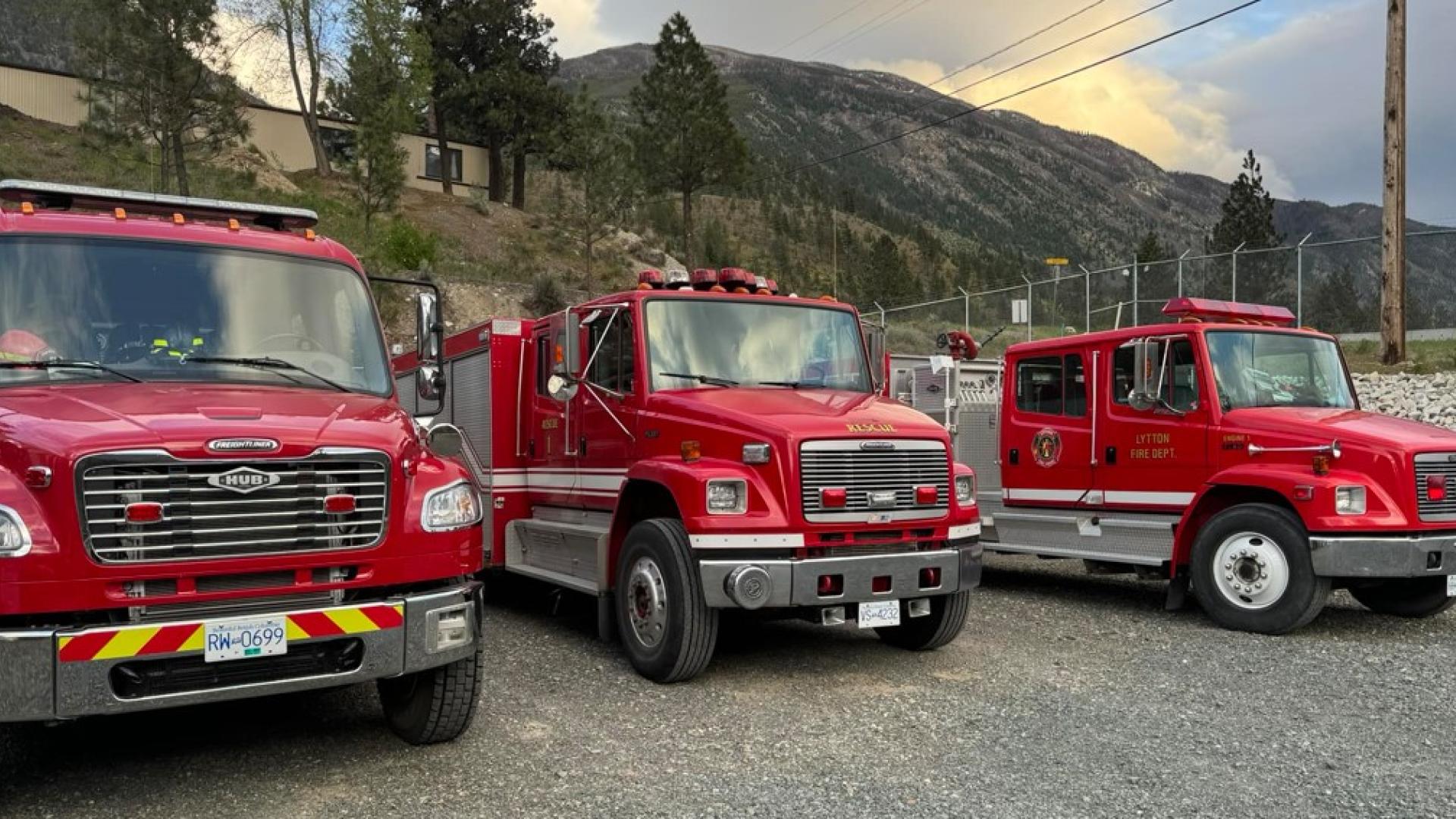 Lytton Fire & Rescue apparatus