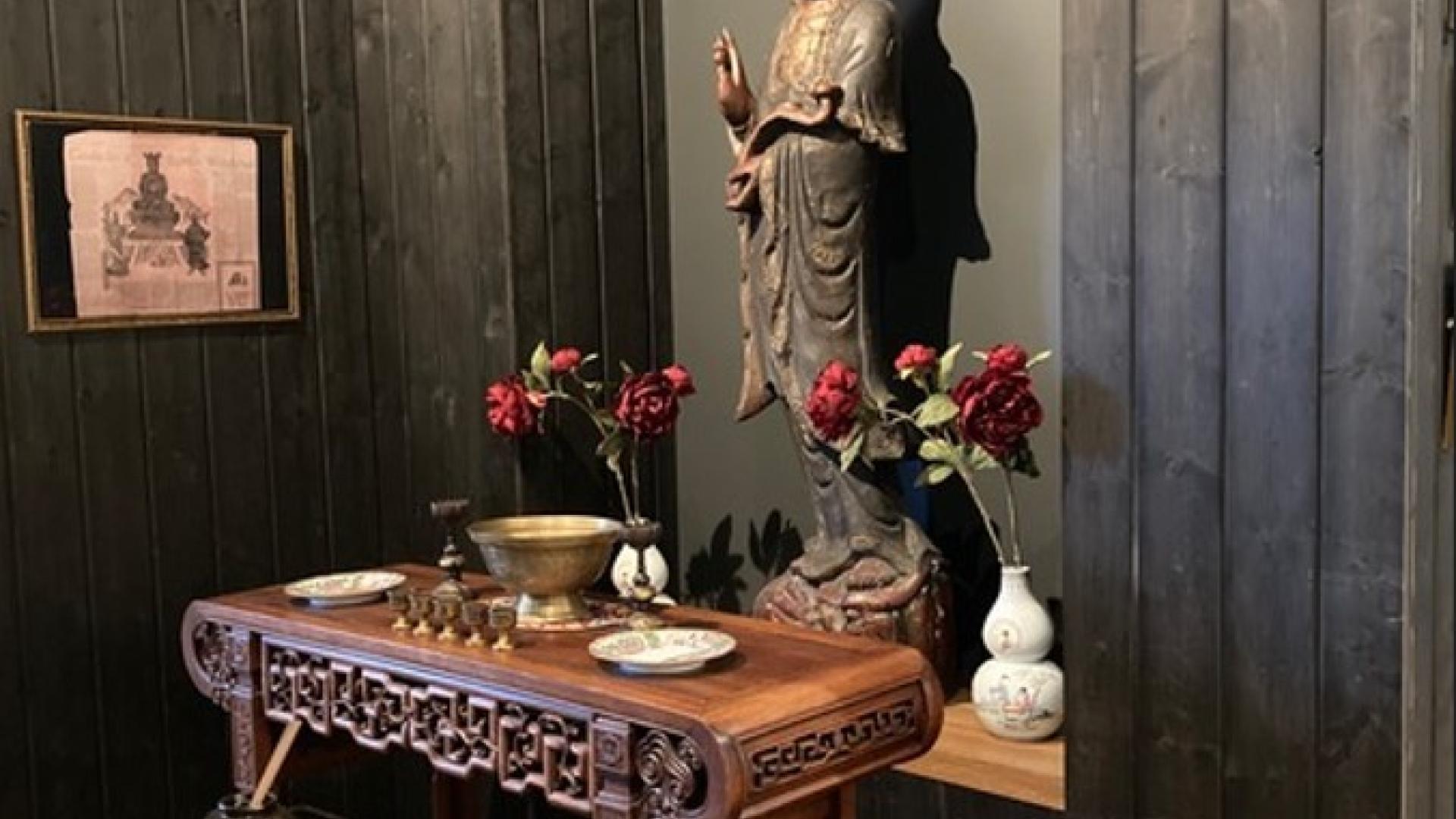Kwan Yin statue Lytton Chinese History Museum