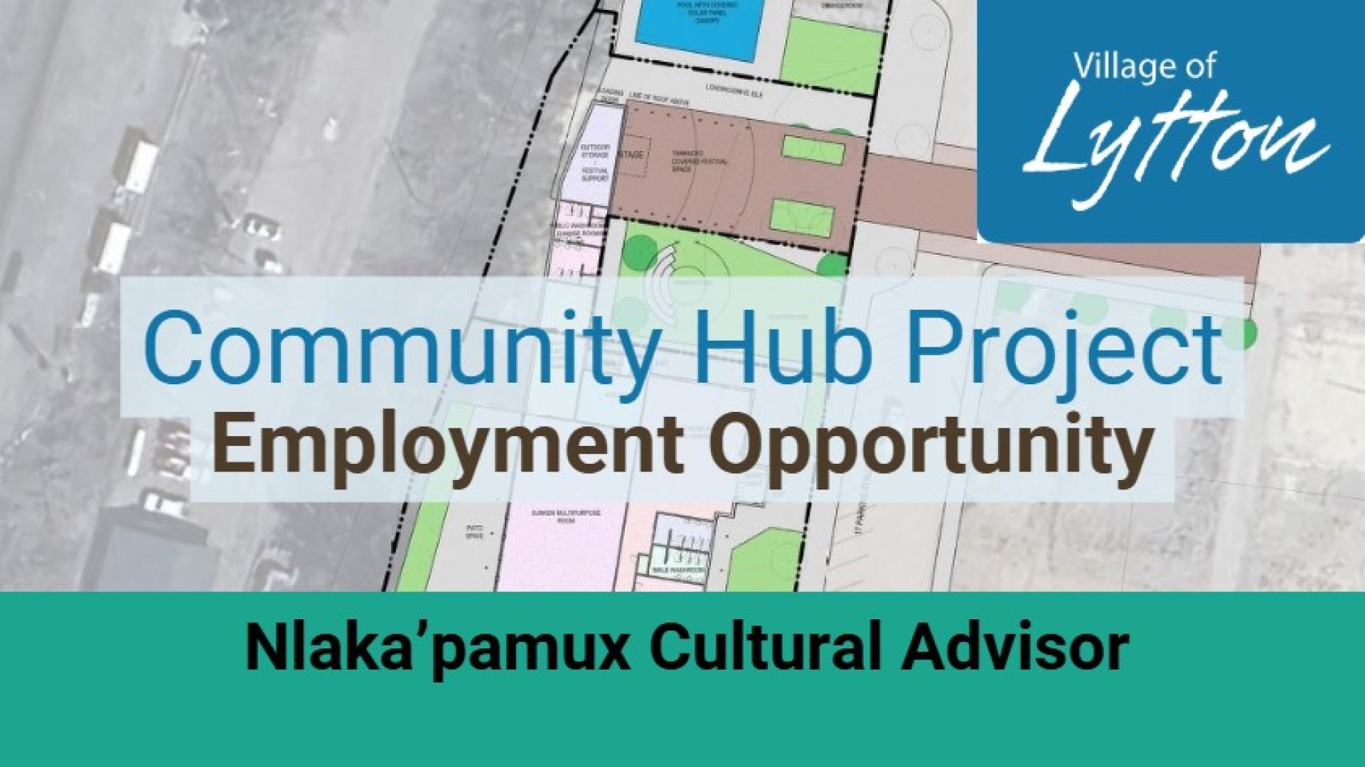 Community Hub Advisor opportunity slide
