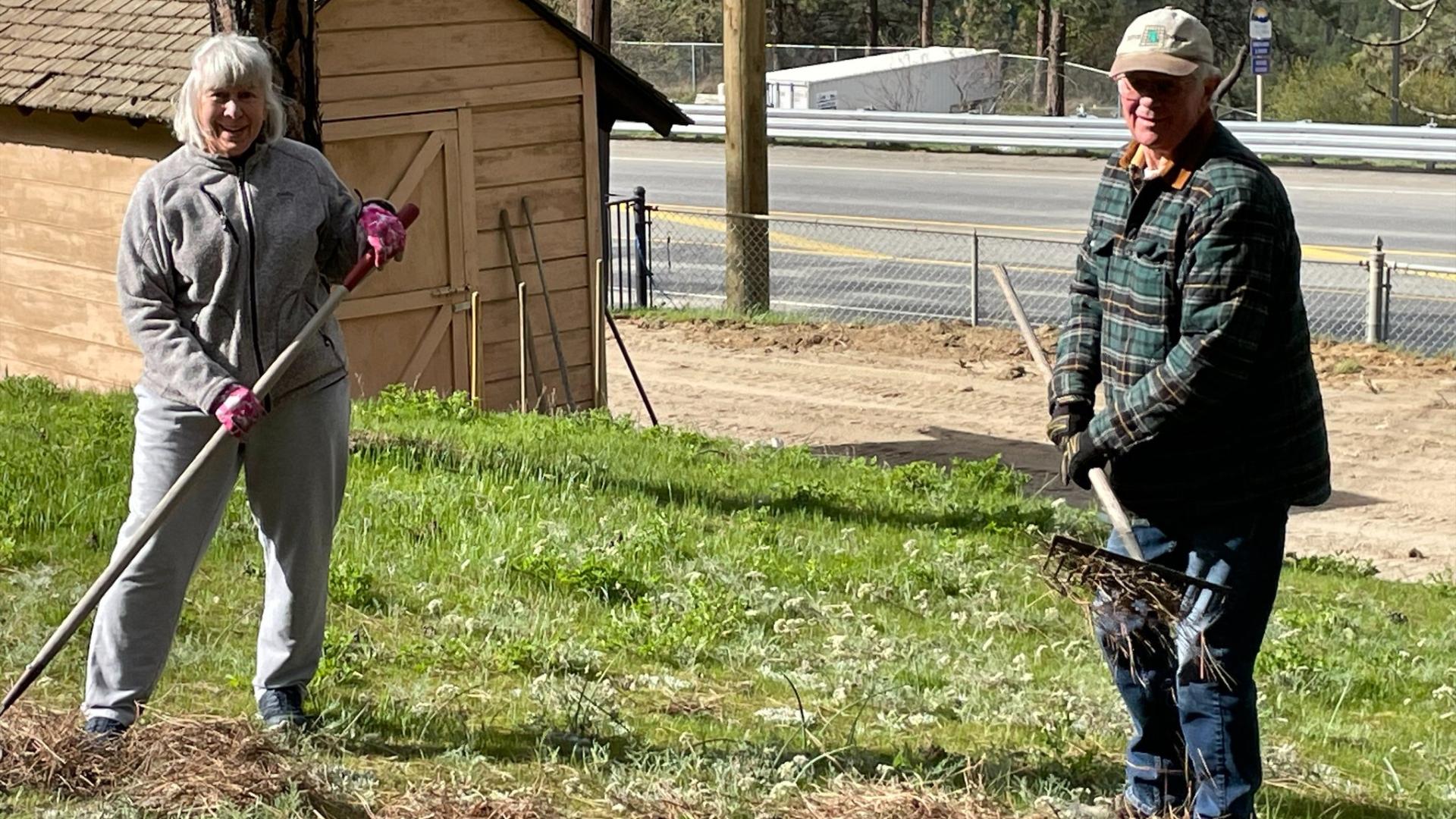Cemetery clean-up 2024