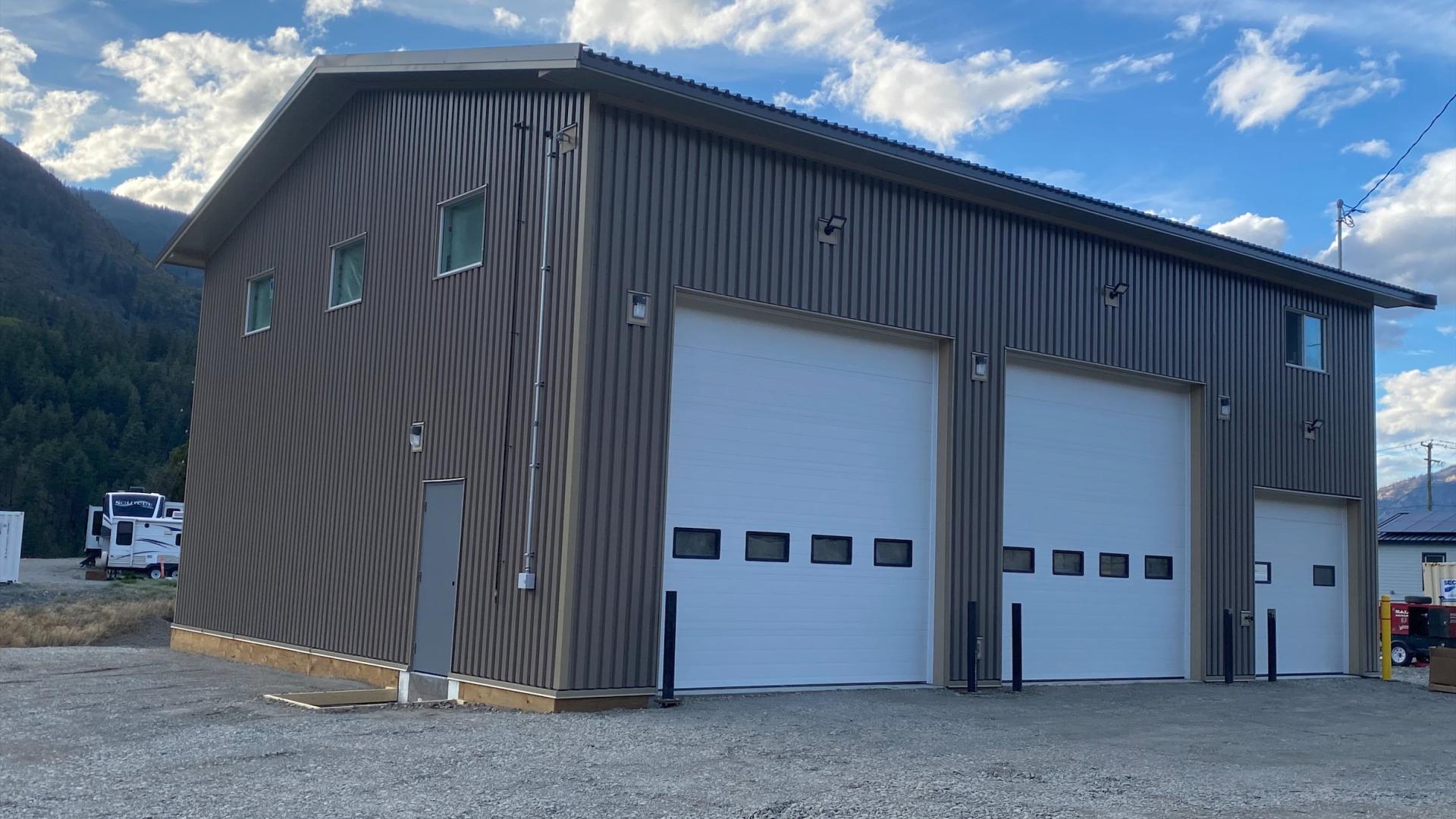 Village of Lytton Public Works Building side