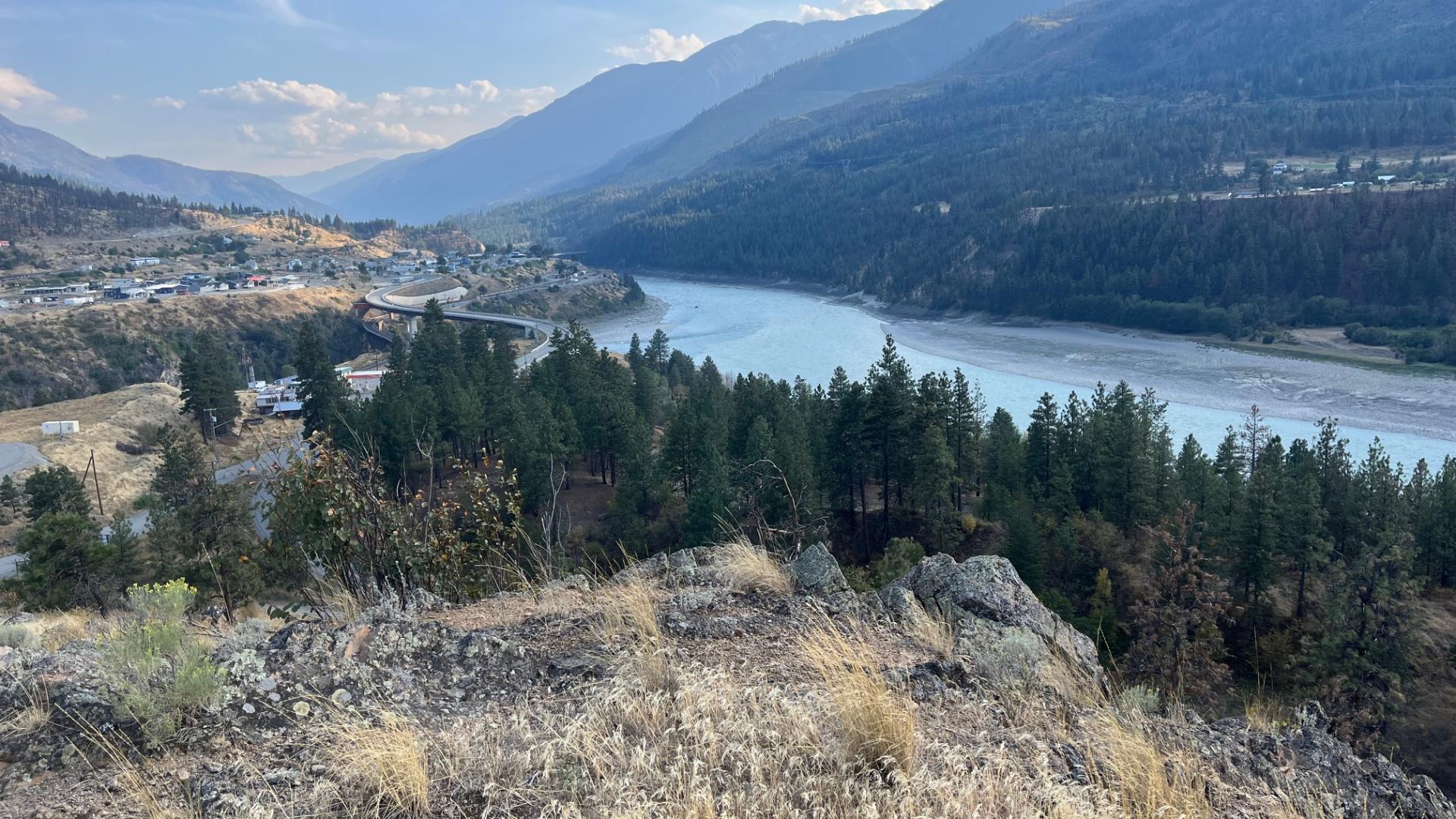 Looking back at Lytton and the rivers' confluence