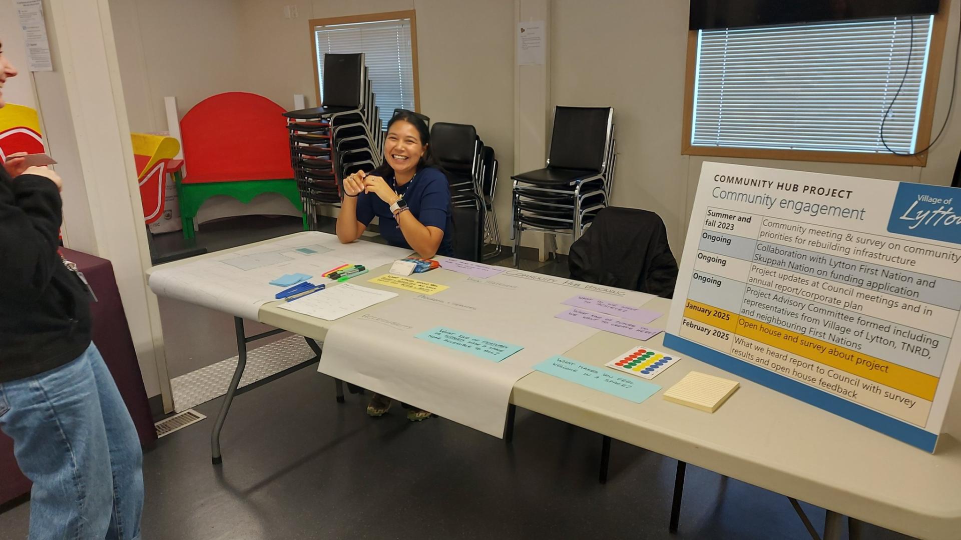 Hani Jones at LFN Career Day Fair