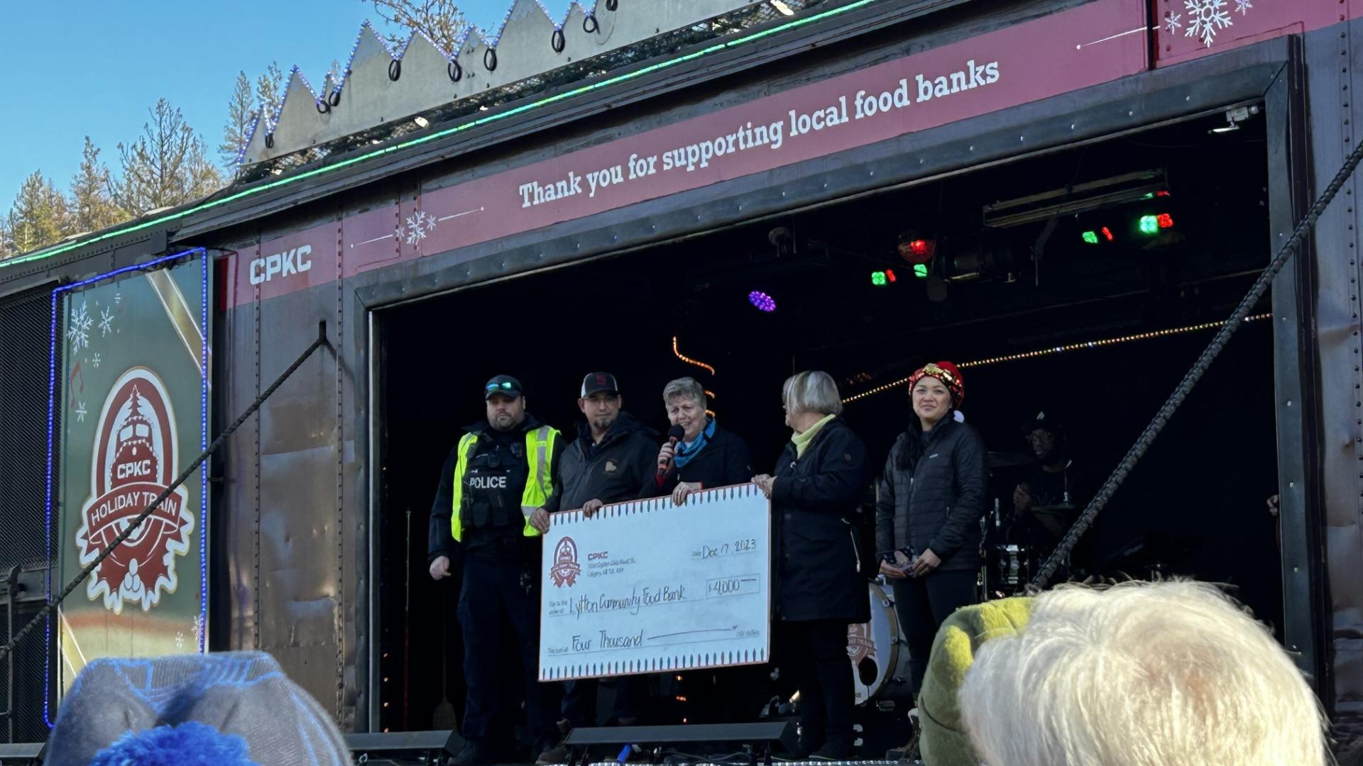 Holiday Train in Lytton 2023