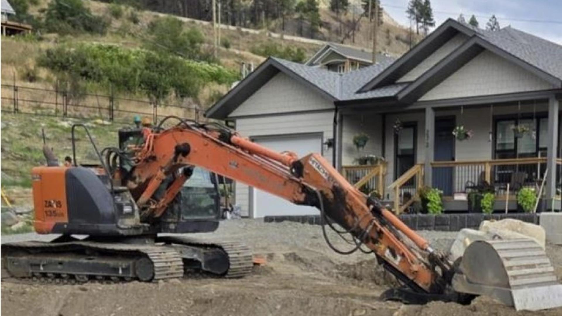 Water construction Lytton home