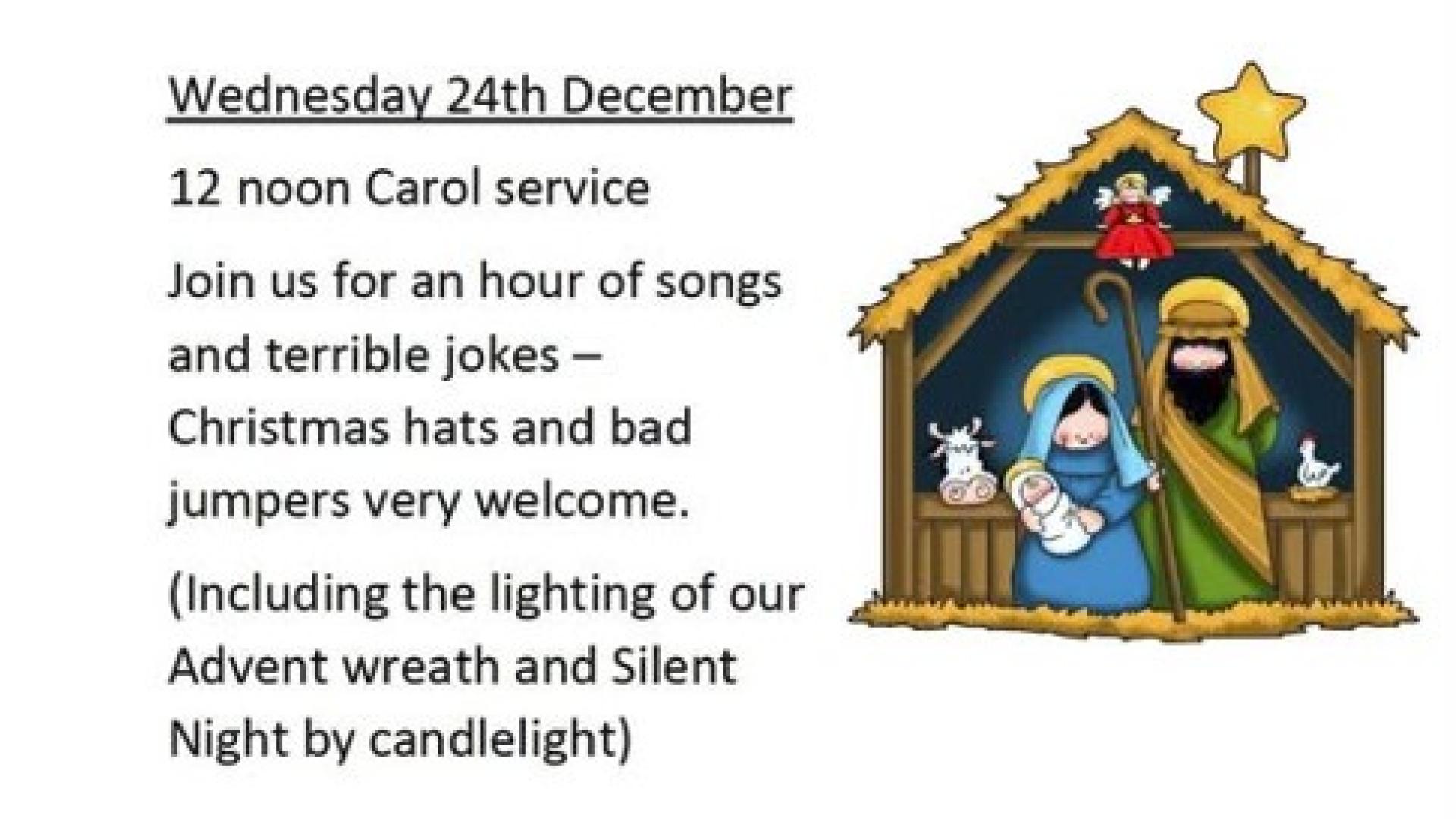 Carol service 2025 snip