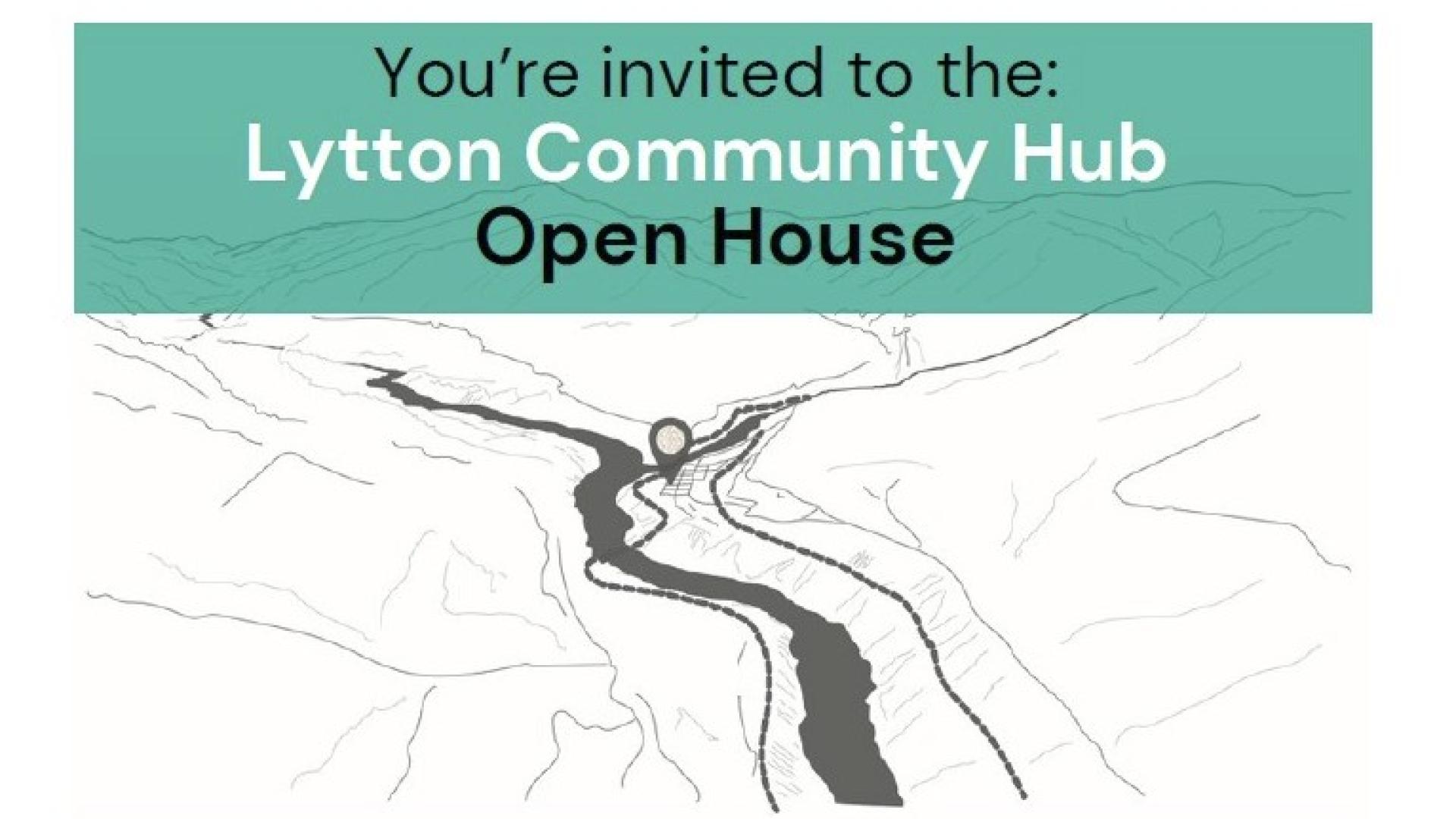 Community Hub open house slide