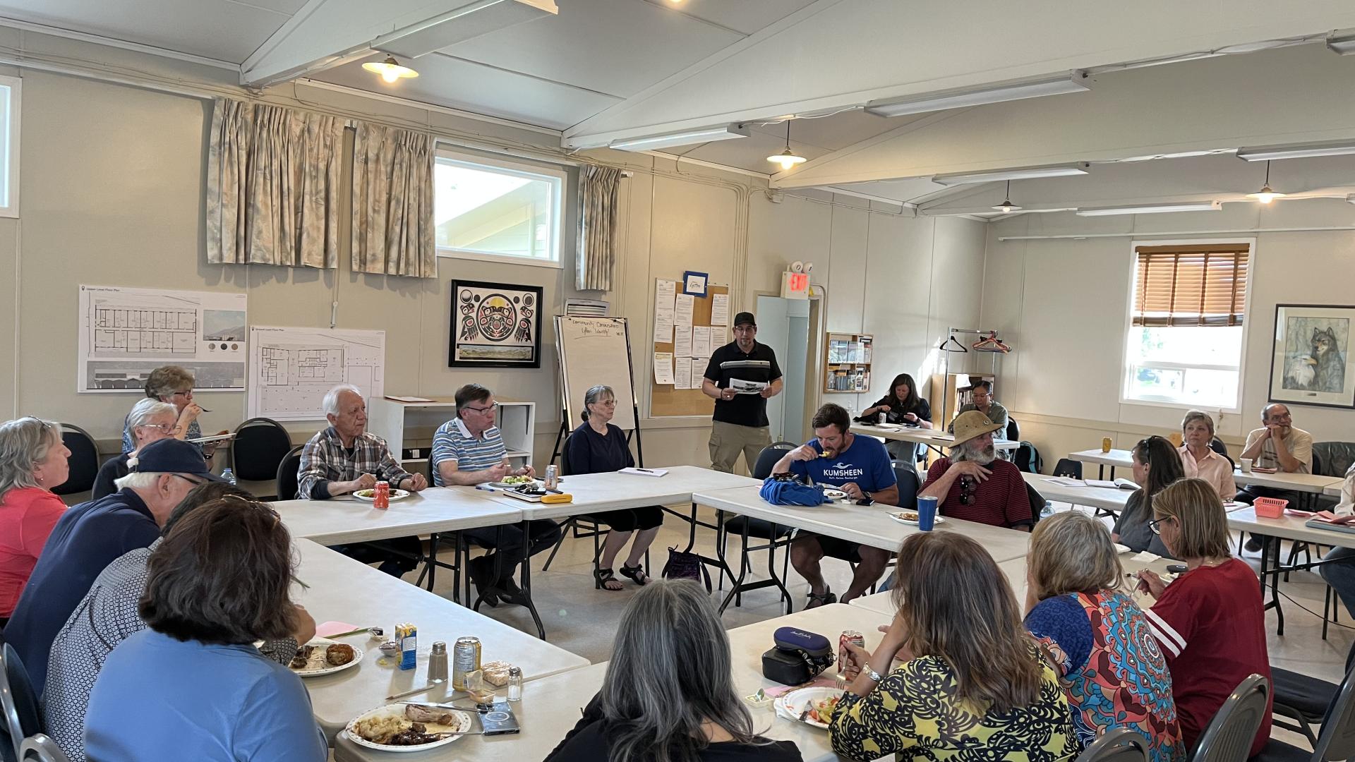 OCP Update Community Conversation at Parish Hall