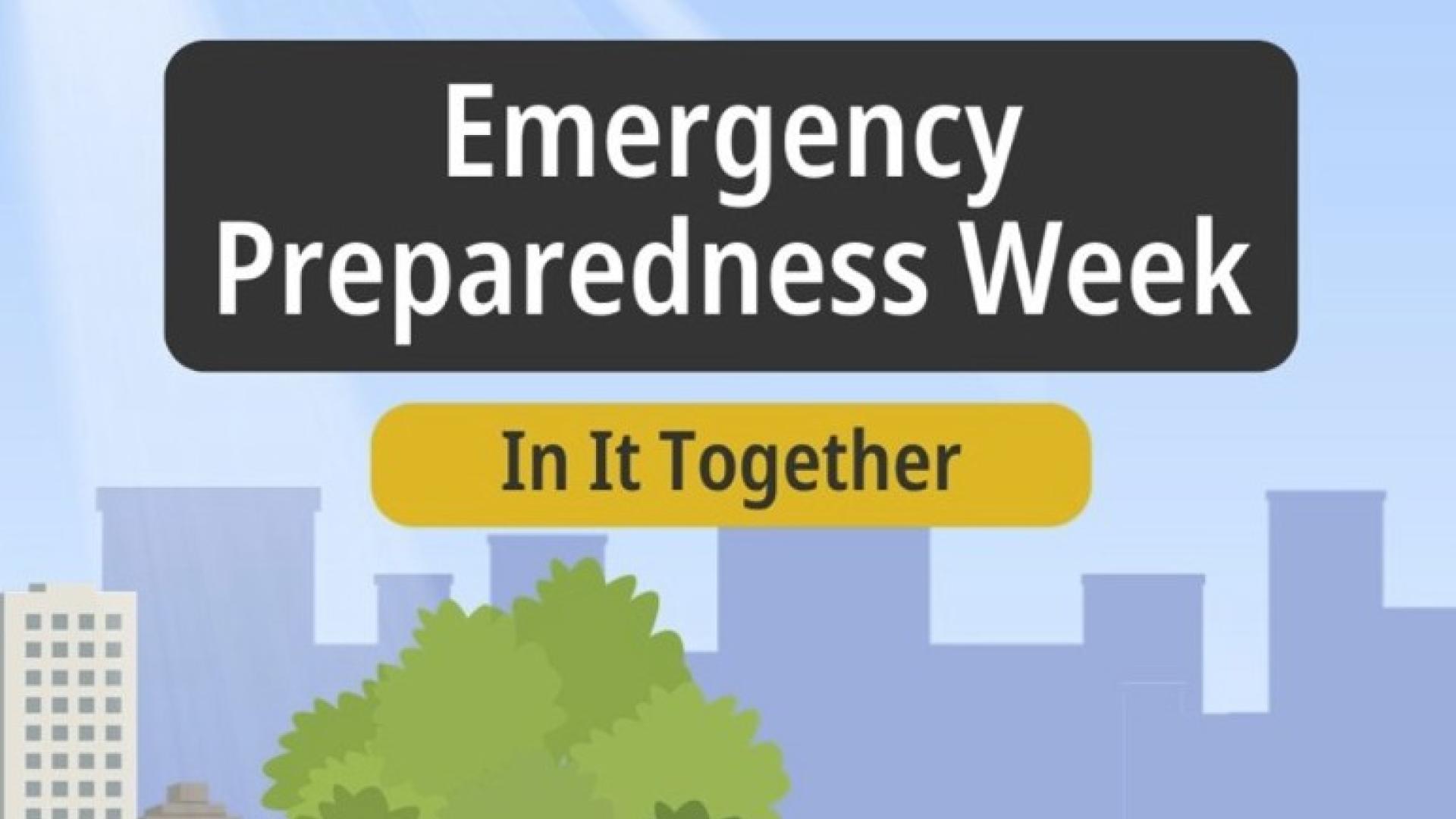 In it together emergency preparedness week graphic cropped