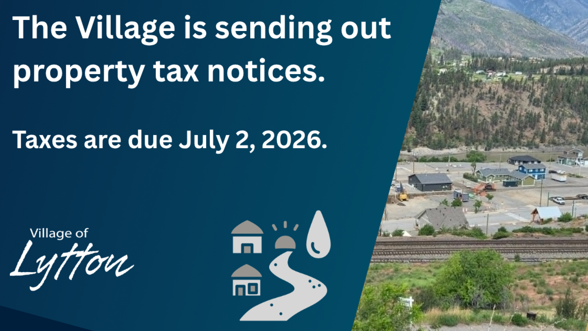 Village of Lytton is sending out tax notices