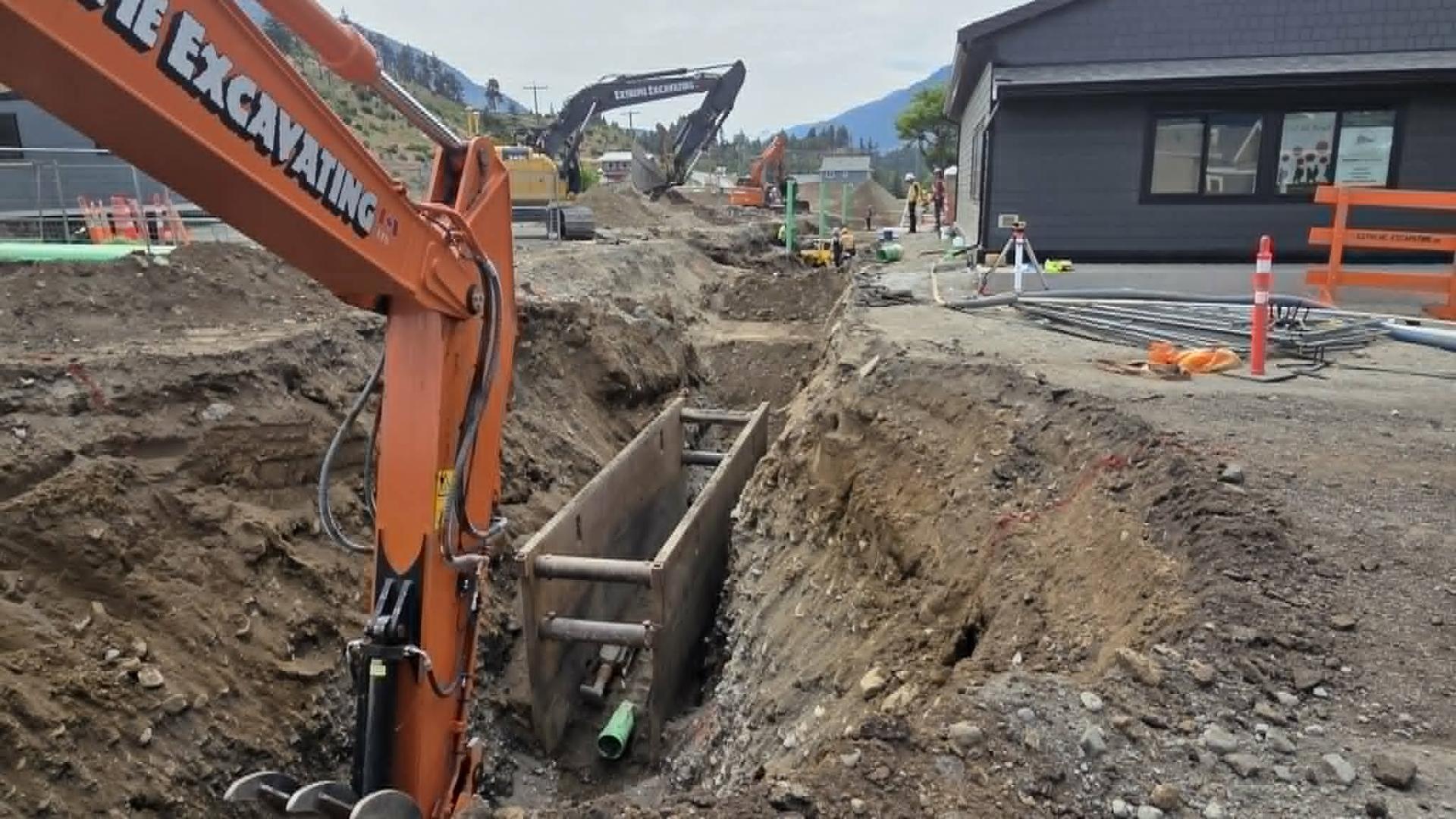 West of Main Street sewer main replacement