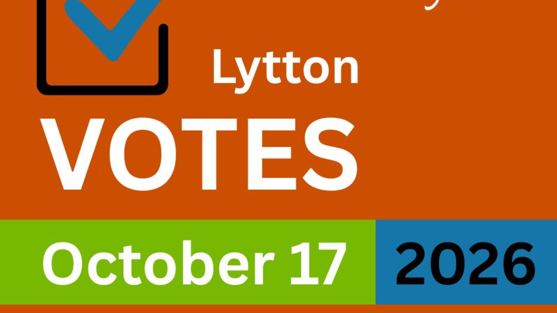 2026 Lytton Votes slide