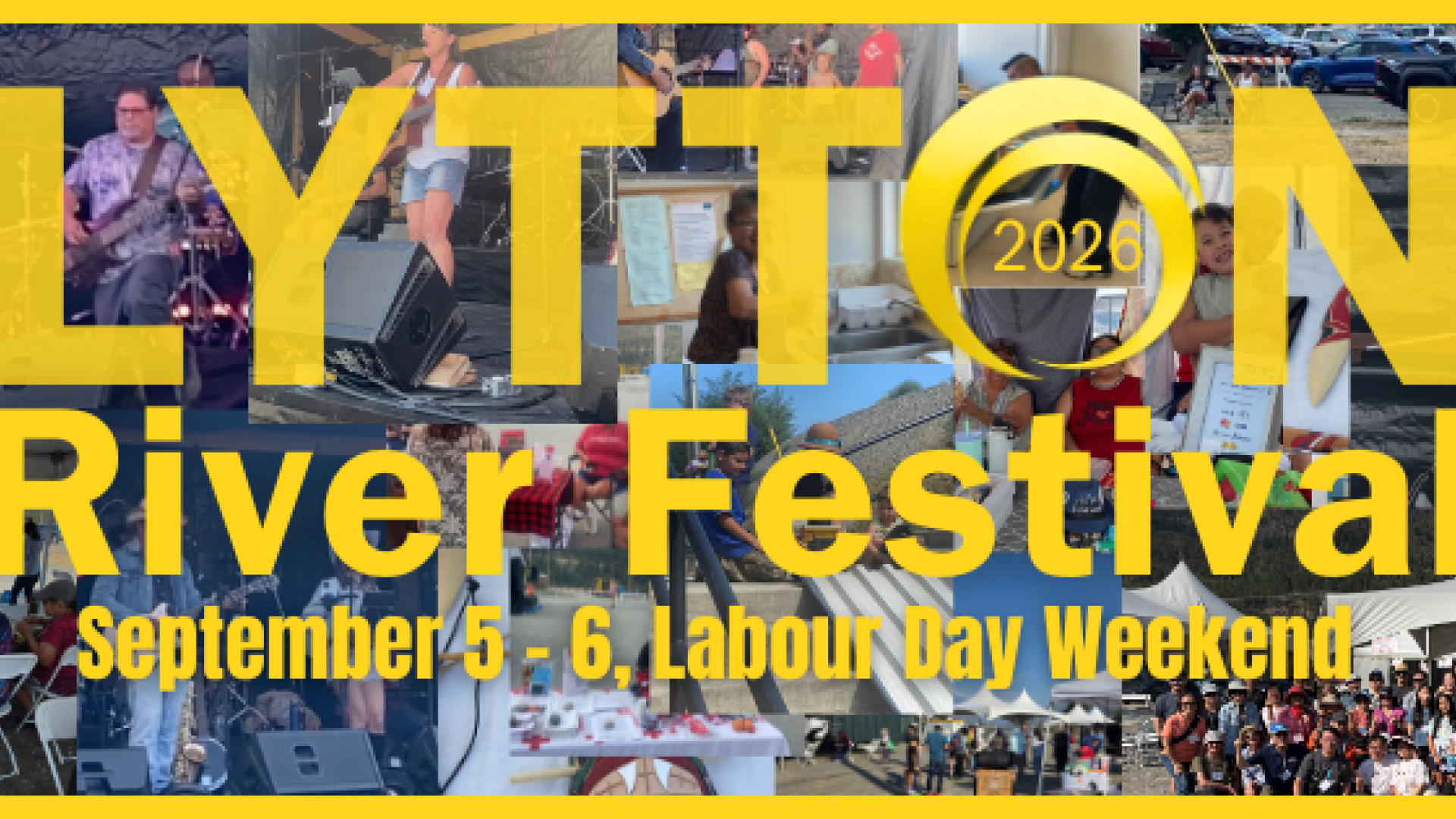 Lytton River Festival banner