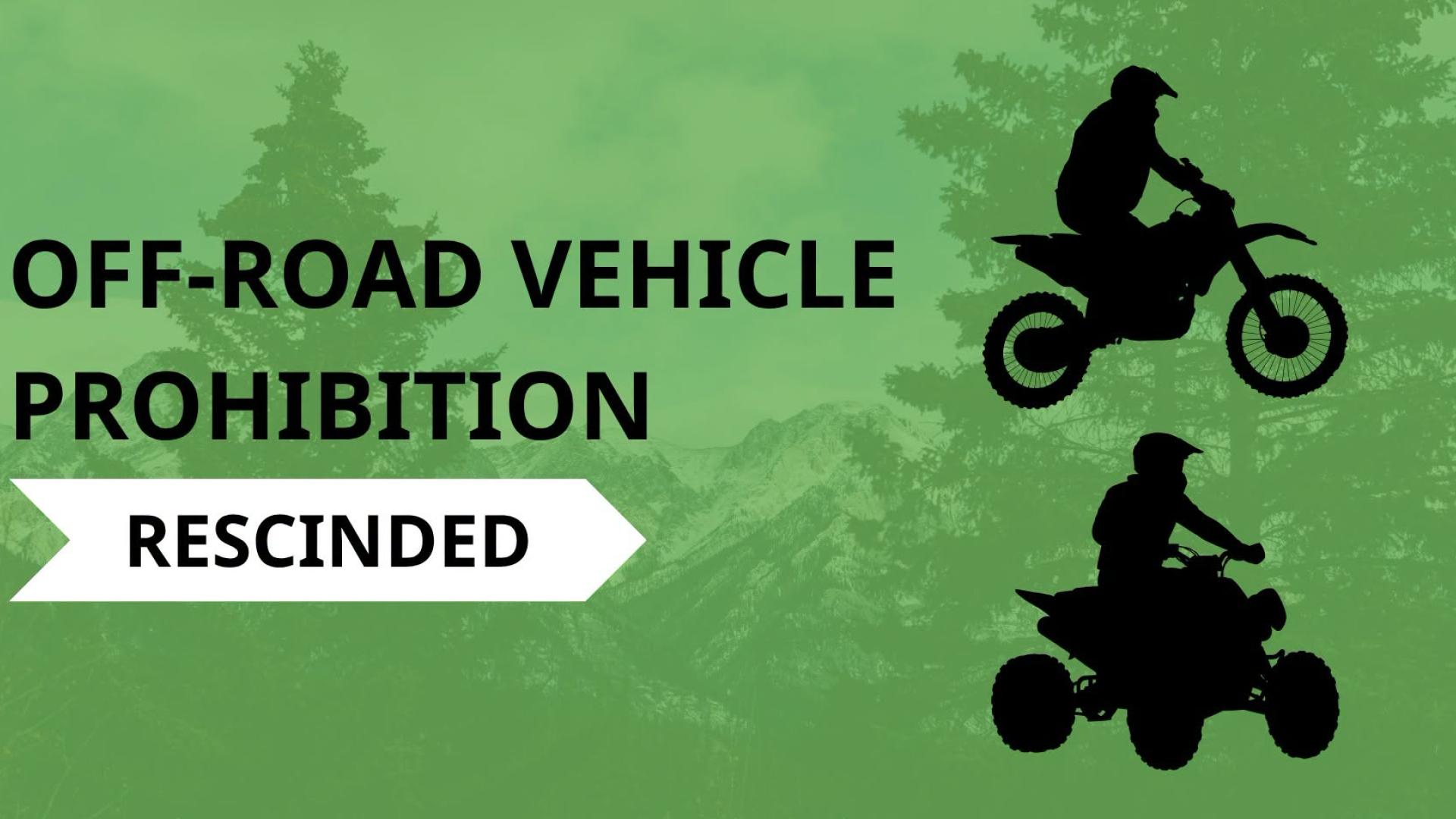 ORV rescinded