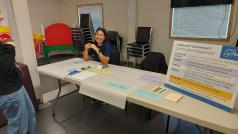 Hani Jones at LFN Career Day Fair