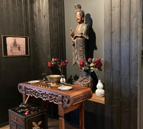 Kwan Yin statue Lytton Chinese History Museum