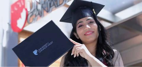 graduate with certificate
