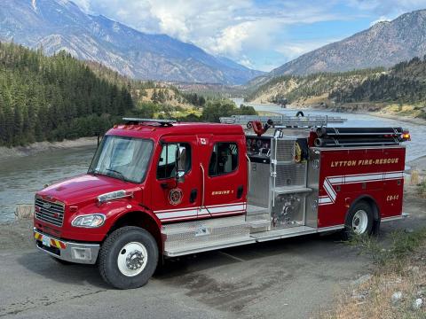 Lytton Fire and Rescue Engine 1