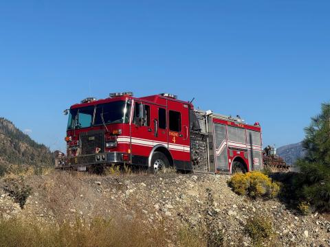 Lytton Fire and Rescue Engine 2