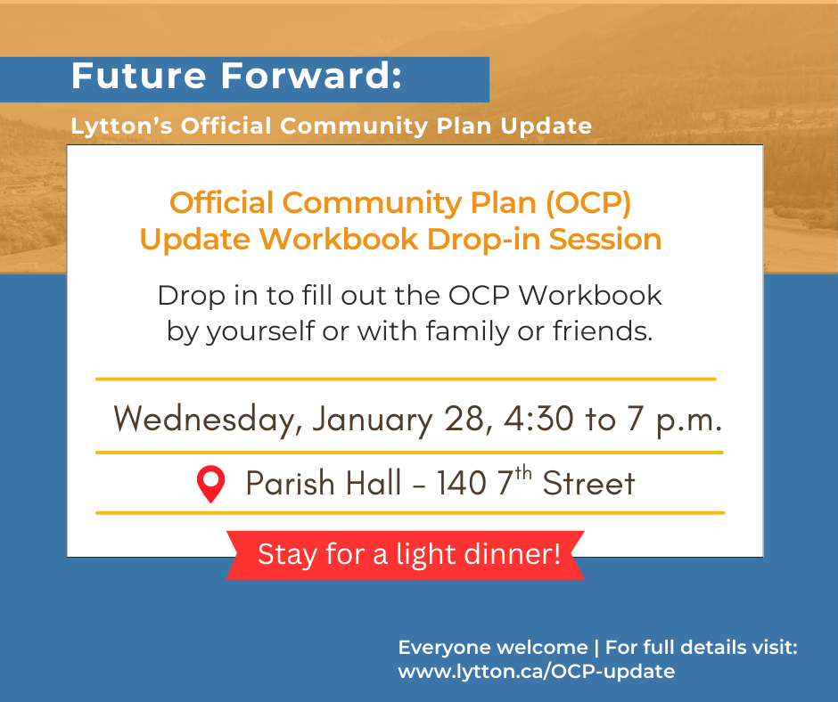 Official Community Plan Update Workbook: drop-in community session ...