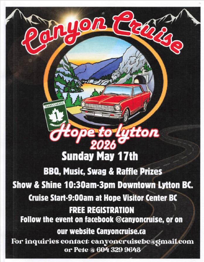 Canyon Cruise 2026 poster