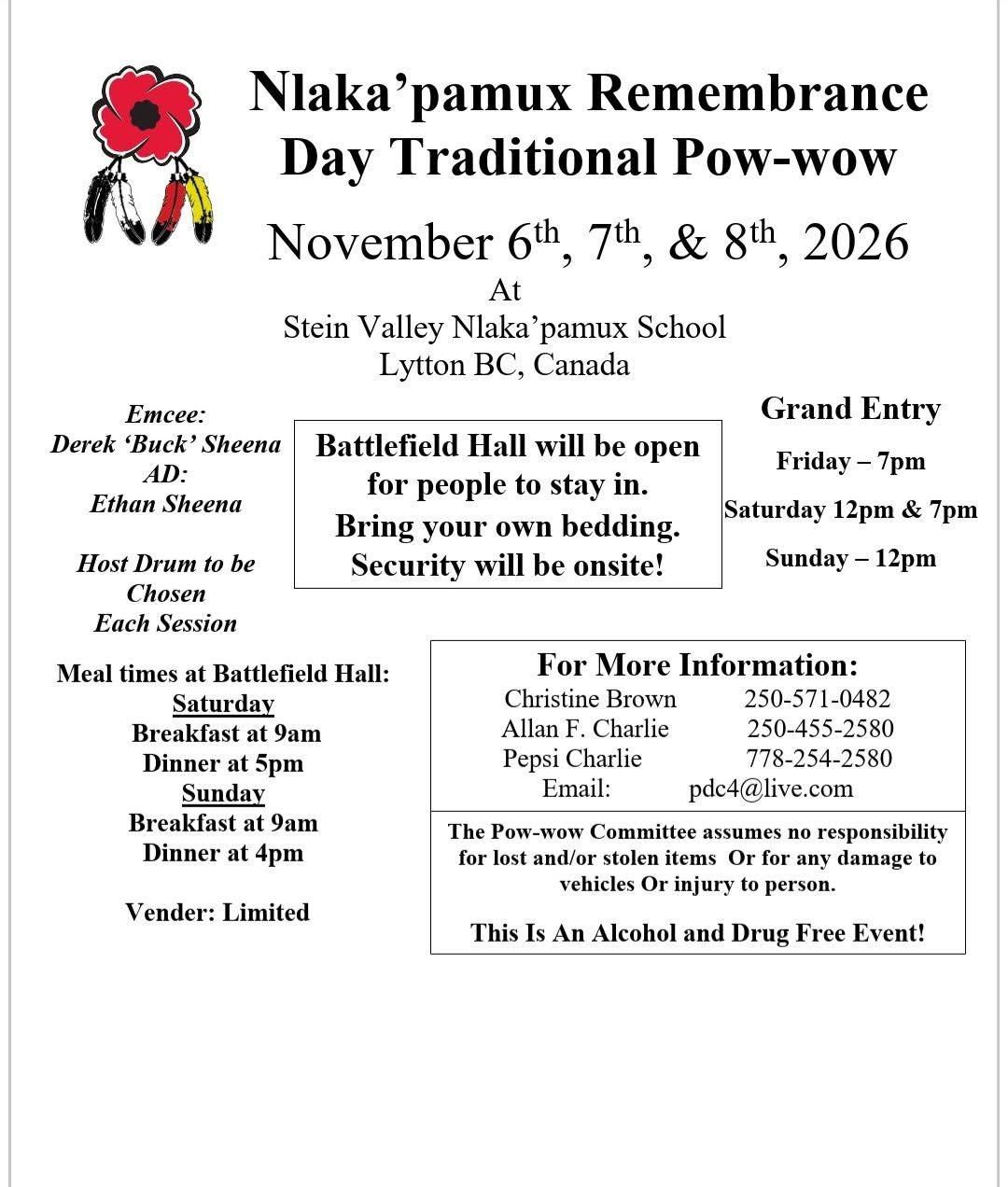 Nlaka'pamux 2026 Pow-wow
